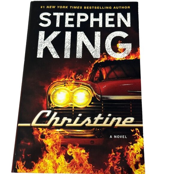 Stephen King Christine horror trade paperback Simon and Schuster - Picture 1 of 8